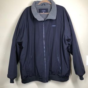 Lands’ End Men’s Fleece Lined Jacket - XXL/Tall 50-52